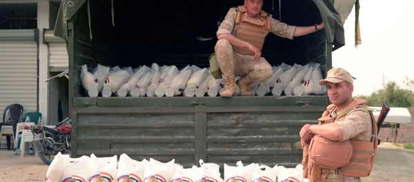 Ayuda humanitaria de Rusia para Siria - Sputnik Mundo
