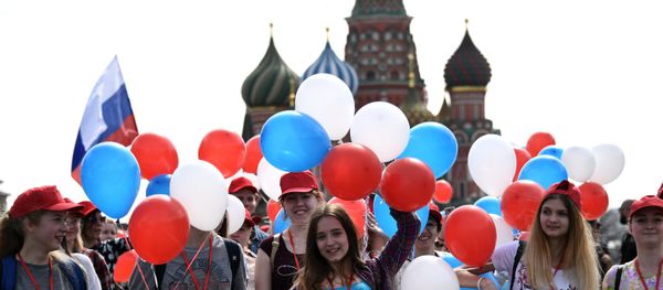 EN VIVO: así discurre la marcha del 1 de mayo en la Plaza Roja de Moscú - Sputnik Mundo