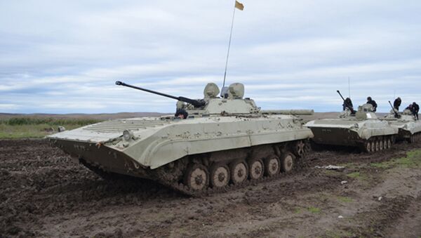 Las Fuerzas Armadas Azerbaiyán durante maniobras - Sputnik Mundo