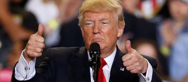 Donald Trump, presidente de EEUU - Sputnik Mundo