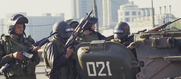 Soldados de los grupos Alfa y Vympel (archivo) - Sputnik Mundo