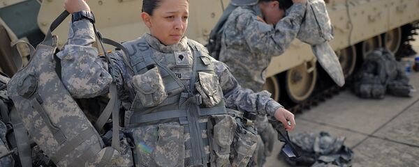 Dos militares del Ejército de EEUU - Sputnik Mundo