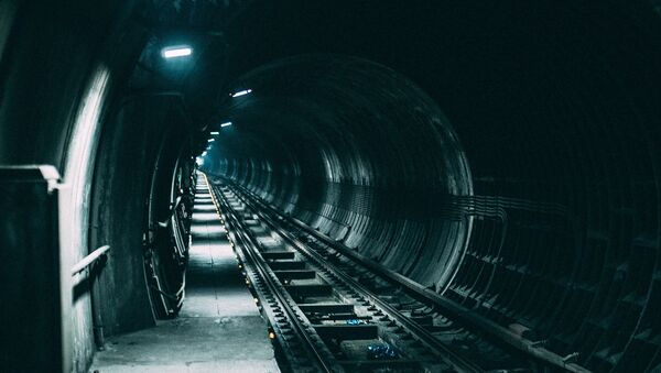 Un túnel ferroviario Un túnel ferroviario - Sputnik Mundo