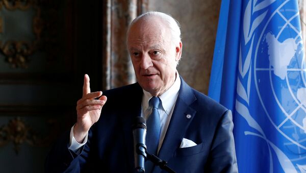 Staffan de Mistura, el enviado de la ONU para Siria - Sputnik Mundo