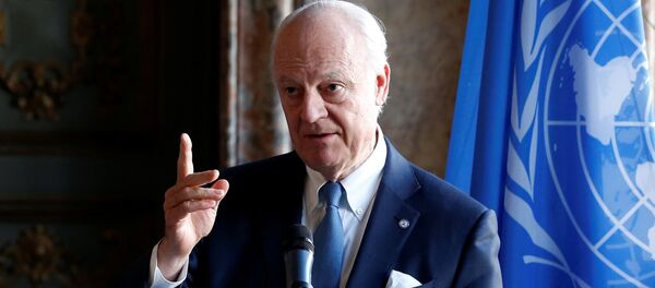 Staffan de Mistura, el enviado de la ONU para Siria - Sputnik Mundo