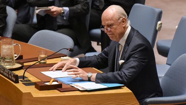 Staffan de Mistura, el enviado de la ONU para Siria - Sputnik Mundo