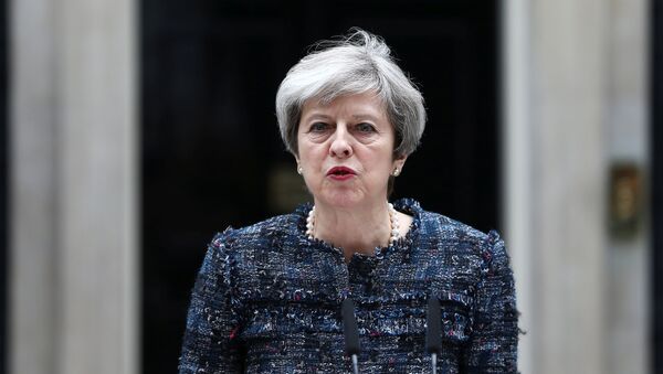 Theresa May, primera ministra del Reino Unido - Sputnik Mundo