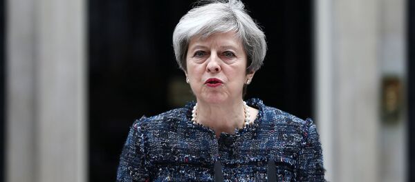 Theresa May, primera ministra del Reino Unido - Sputnik Mundo