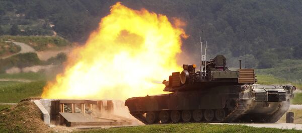 Tanque estadounidense M1A2 SEP Abrams (archivo) Tanque estadounidense M1A2 SEP Abrams (archivo) - Sputnik Mundo