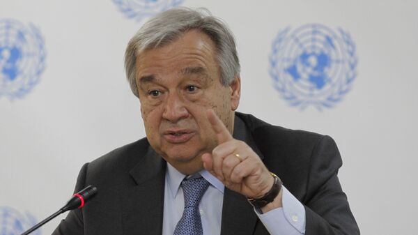 Antonio Guterres, secretario general de la ONU - Sputnik Mundo