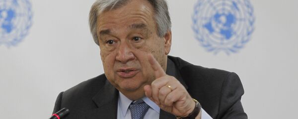 Secretario general de la ONU, Antonio Guterres (archivo) - Sputnik Mundo