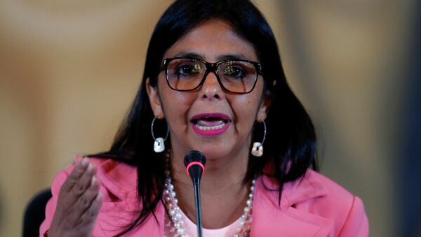 Delcy Rodríguez, vicepresidenta de Venezuela (archivo) - Sputnik Mundo