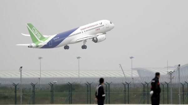 Un avión С919 de China - Sputnik Mundo