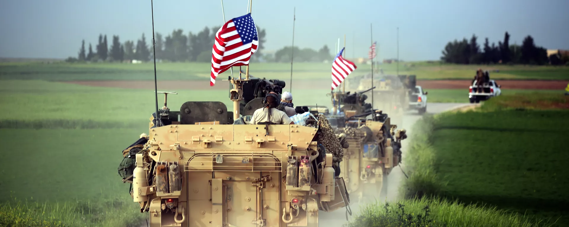 Las fuerzas de EEUU en Siria Las fuerzas de EEUU en Siria - Sputnik Mundo, 1920, 04.07.2021
