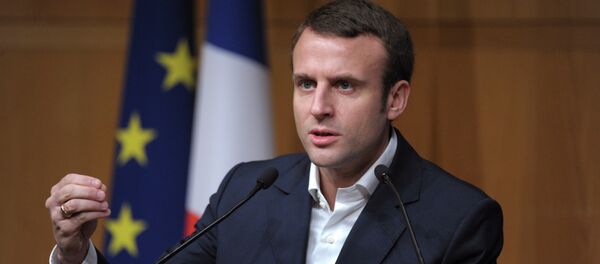 Emmanuel Macron, presidente electo de Francia (Archivo) - Sputnik Mundo