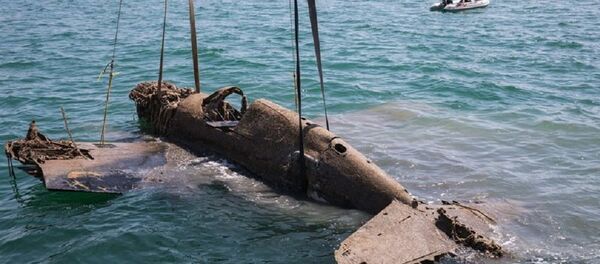 Avión de tiempos de la Gran Guerra Patria en el estrecho de Kerch - Sputnik Mundo