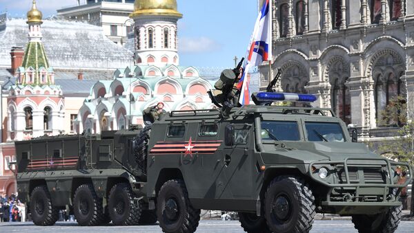 Ensayo general del desfile de la Victoria - Sputnik Mundo