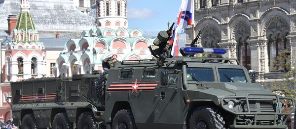 Ensayo general del desfile de la Victoria Ensayo general del desfile de la Victoria - Sputnik Mundo