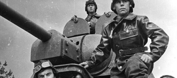 Soldados soviéticos durante la Gran Guerra Patria - Sputnik Mundo