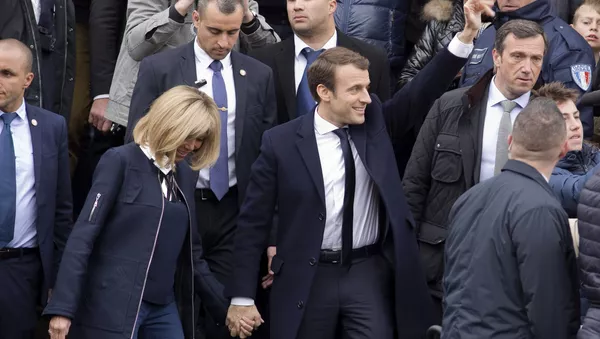 Emmanuel Macron, presidente electo de Francia - Sputnik Mundo