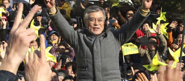 Moon Jae-in, candidato del Partido Demócrata a la presidencia surcoreana - Sputnik Mundo