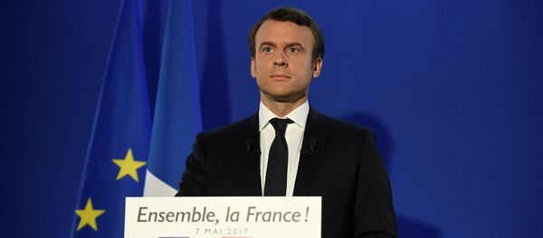 Emmanuel Macron, presidente electo de Francia - Sputnik Mundo