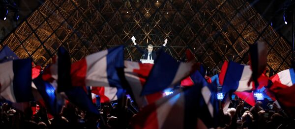Emmanuel Macron, presidente electo de Francia - Sputnik Mundo
