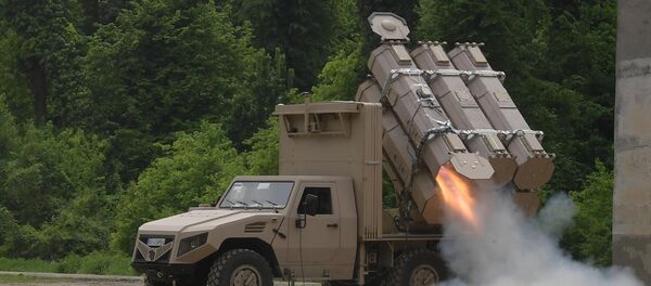 El sistema lanzamisiles antitanque serbio ALAS - Sputnik Mundo
