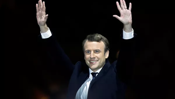 Emmanuel Macron, presidente electo de Francia - Sputnik Mundo