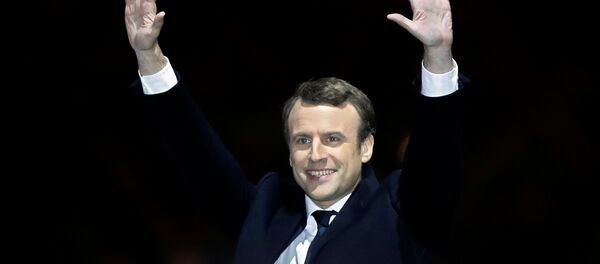Emmanuel Macron, presidente electo de Francia - Sputnik Mundo