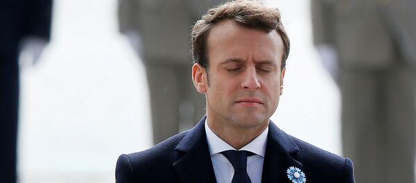 Emmanuel Macron, presidente electo de Francia - Sputnik Mundo