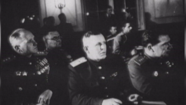 Firma del acta de capitulación alemana Firma del acta de capitulación alemana - Sputnik Mundo