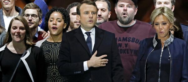 Emmanuel Macron, presidente electo de Francia - Sputnik Mundo