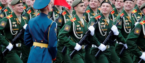 Desfile militar en Moscú, Rusia (archivo) Desfile militar en Moscú, Rusia (archivo) - Sputnik Mundo