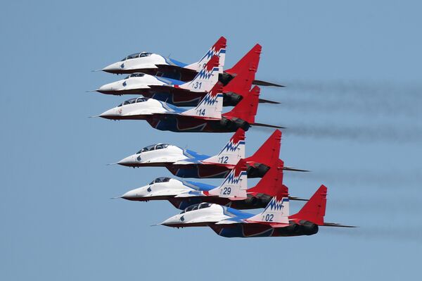 Los secretos de los pilotos acrobáticos de la Fuerza Aérea de Rusia (fotos) - Sputnik Mundo