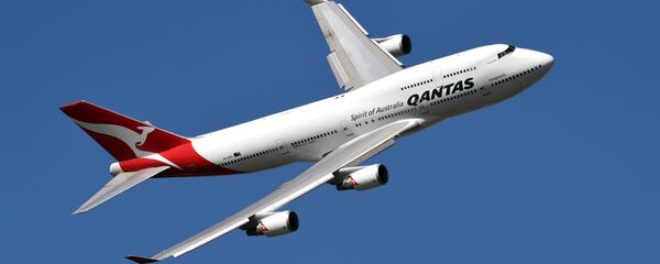 Un avión de Qantas Airways - Sputnik Mundo