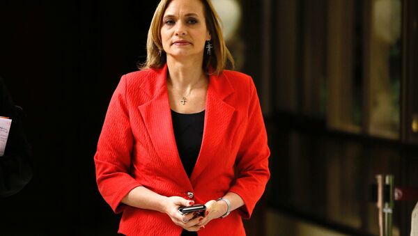 La candidata presidencial de la Democracia Cristiana (DC) de Chile, Carolina Goic - Sputnik Mundo