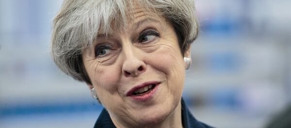 Theresa May, primera ministra del Reino Unido - Sputnik Mundo