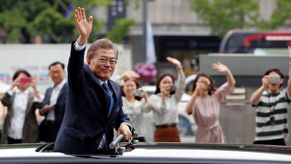Moon Jae-in, presidente de Corea del Sur - Sputnik Mundo