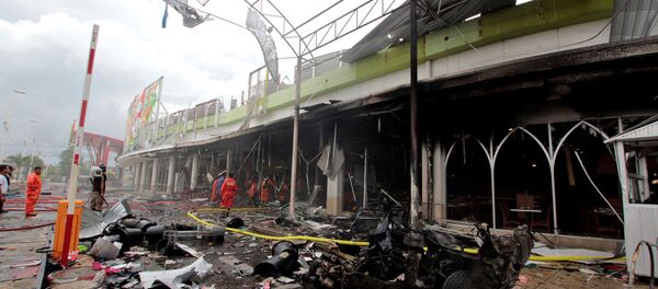 Lugar de explosión en Tailandia Lugar de explosión en Tailandia - Sputnik Mundo