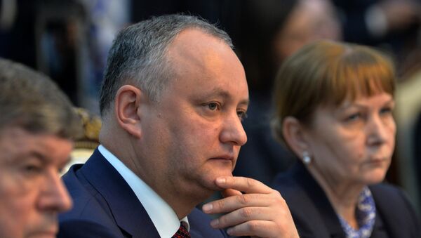 Igor Dodon, presidente de Moldavia - Sputnik Mundo