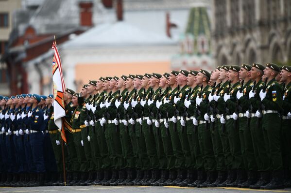 Los detalles más impactantes del desfile de la Victoria en la Plaza Roja de Moscú - Sputnik Mundo