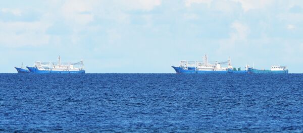Buques chinos en el mar de China Meridional - Sputnik Mundo