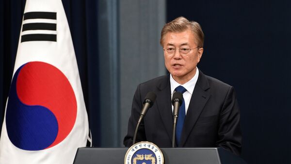 Moon Jae-In, presidente de Corea del Sur - Sputnik Mundo