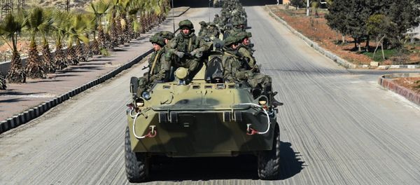 El envío de ingenieros militares de las Fuerzas Armadas rusas de Alepo - Sputnik Mundo