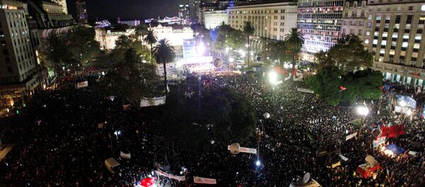 Protestas en Argentina - Sputnik Mundo