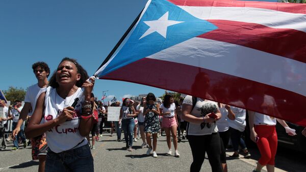 Estudiantes de la Universidad de Puerto Rico (UPR) - Sputnik Mundo