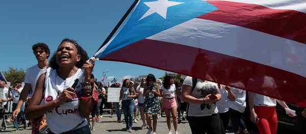 Estudiantes de la Universidad de Puerto Rico (UPR) - Sputnik Mundo