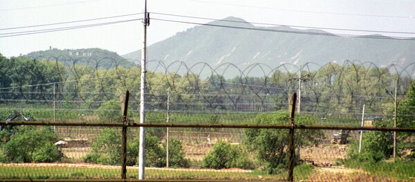 Frontera entre Corea del Norte y Corea del Sur (archivo) - Sputnik Mundo