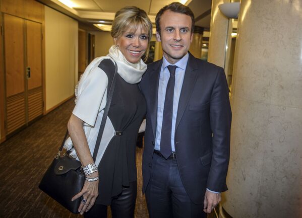 Brigitte Macron, de maestra a nueva primera dama de Francia - Sputnik Mundo